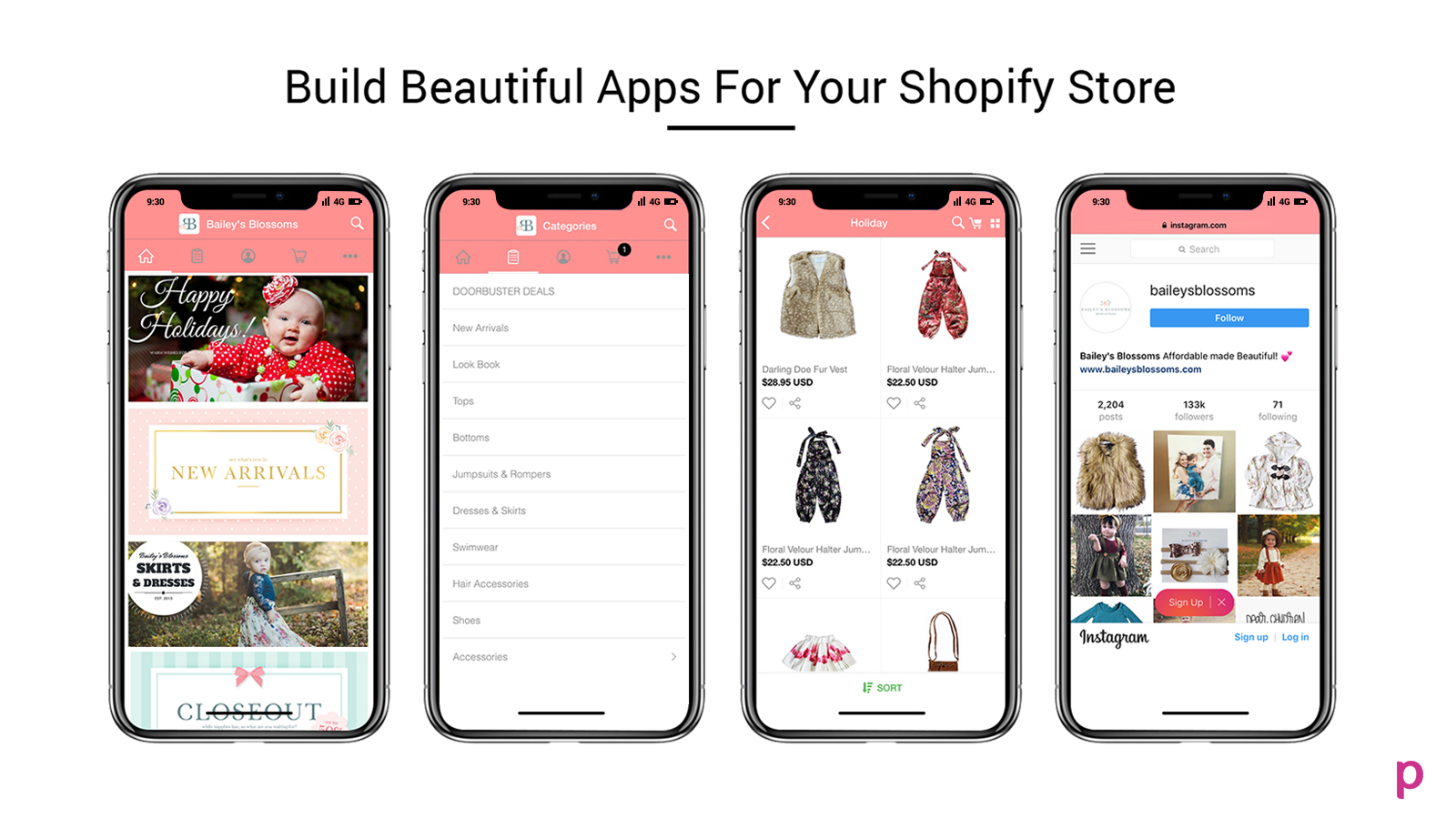 Создатель мобильного приложения Plobal Apps из Индии является одним из приложений с самым высоким рейтингом, и я бы сказал, одним из лучших приложений, которое позволяет создавать мобильные приложения для вашего магазина Shopify в несколько кликов